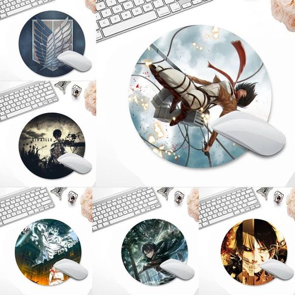 mouse pads & wrist rests anime attack on titan keyboards mat rubber gaming mousepad desk round non-slip cushion
mouse pads & wrist rests anime attack on titan keyboards mat rubber gaming mousepad desk round non-slip cushion