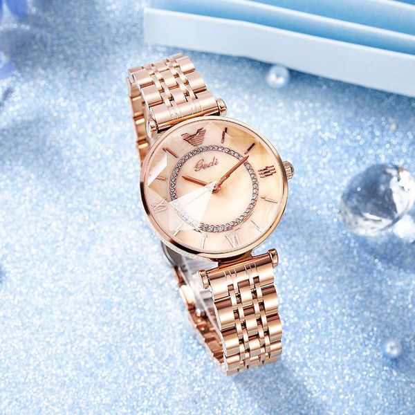 luxury watch women quartz wristwatches rose gold ladies watches stainless steel waterproof mirror fashion elegant clock, Slivery;brown
luxury watch women quartz wristwatches rose gold ladies watches stainless steel waterproof mirror fashion elegant clock, Slivery;brown