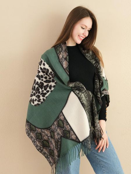 scarves 100% cashmere scarf animal leopard print long 180x70cm tassels warm winter punk fashion design women shawl pashmina, Blue;gray
scarves 100% cashmere scarf animal leopard print long 180x70cm tassels warm winter punk fashion design women shawl pashmina, Blue;gray