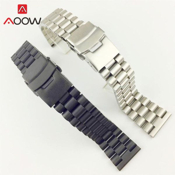 watch bands solid stainless steel strap 20mm 22mm folding buckle with safety men matte metal replacement band accessories for, Black;brown
watch bands solid stainless steel strap 20mm 22mm folding buckle with safety men matte metal replacement band accessories for, Black;brown
