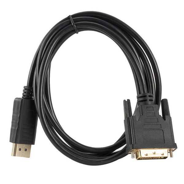 1.8m dp male to dvi-d converter cord supported 1080p full hd displayport dvi adapter cable for hdtv video cables & connectors
1.8m dp male to dvi-d converter cord supported 1080p full hd displayport dvi adapter cable for hdtv video cables & connectors