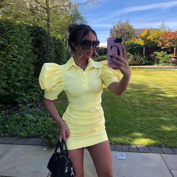 woman dress square collar short puff sleeve sheath dress for women casual solid elegant evening party princess women dresses 210712, Black;gray
woman dress square collar short puff sleeve sheath dress for women casual solid elegant evening party princess women dresses 210712, Black;gray