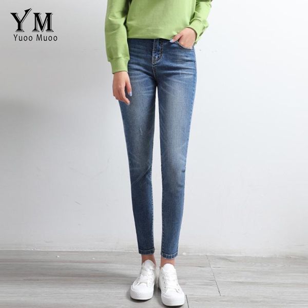 women's jeans yuoomuoo ins fashion skinny package hips women high waist donna stretch denim pencil pants full length ladies bottoms, Blue
women's jeans yuoomuoo ins fashion skinny package hips women high waist donna stretch denim pencil pants full length ladies bottoms, Blue