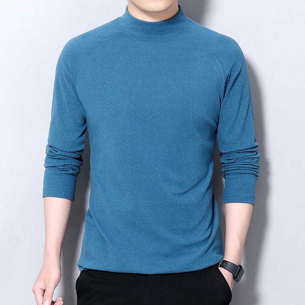 men's double-sided cashmere sweater warm long sleeve t-shirt autumn winter middle-aged and young korean half high collar bottomed shirt, White;black
men's double-sided cashmere sweater warm long sleeve t-shirt autumn winter middle-aged and young korean half high collar bottomed shirt, White;black