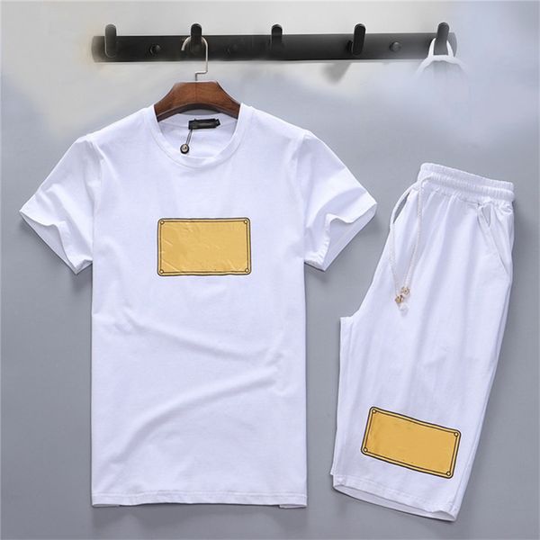 2021 men's sports suit pullovers summer designer tracksuits new letter pure cotton short-sleeved two-piece korean couples casual sports, Gray
2021 men's sports suit pullovers summer designer tracksuits new letter pure cotton short-sleeved two-piece korean couples casual sports, Gray