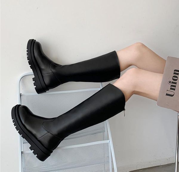 boots winter lady women's rubber shoes rain boots-women thigh high heels zipper round toe 2021 autumn rock over-t, Black
boots winter lady women's rubber shoes rain boots-women thigh high heels zipper round toe 2021 autumn rock over-t, Black