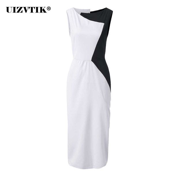 summer dres patchwork long party vestido de mujer casual vintage slim office bodycon plus size clothing 210608, Black;gray
summer dres patchwork long party vestido de mujer casual vintage slim office bodycon plus size clothing 210608, Black;gray