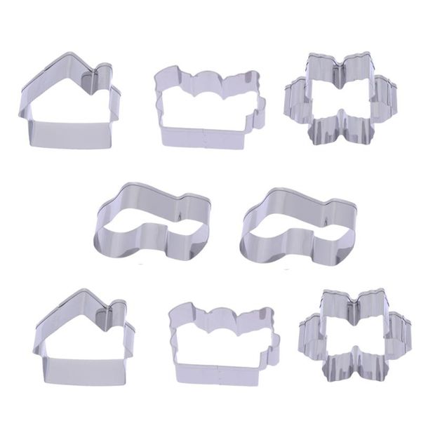 christmas stainless steel cookies cutters biscuit mold diy baking tools for kitchen baker (random pattern) moulds
christmas stainless steel cookies cutters biscuit mold diy baking tools for kitchen baker (random pattern) moulds