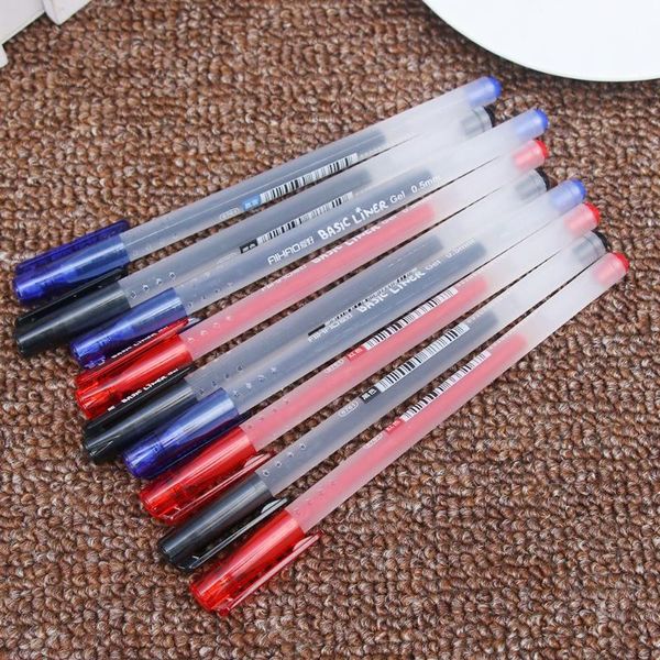 pcs basic liner roller ball pen for writing signature 0.5mm ballpoint 3 color gel ink pens office tools school supplies, Blue;orange
pcs basic liner roller ball pen for writing signature 0.5mm ballpoint 3 color gel ink pens office tools school supplies, Blue;orange