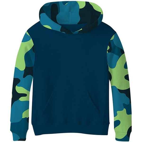 green comfortable boy and girl novelty hoodie 3d printing pullover hooded sweatshirt with pocket 100-160, Black
green comfortable boy and girl novelty hoodie 3d printing pullover hooded sweatshirt with pocket 100-160, Black