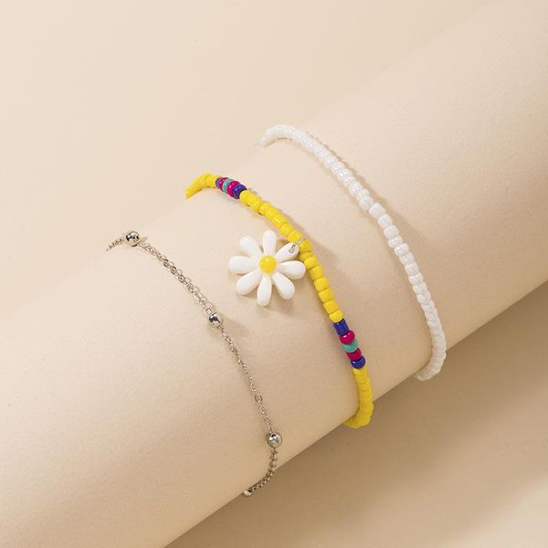 charm bracelets 3pcs/set fashion elegant white flower pendant bracelet yellow bead elastic unique colorful jewelry wholesale, Golden;silver
charm bracelets 3pcs/set fashion elegant white flower pendant bracelet yellow bead elastic unique colorful jewelry wholesale, Golden;silver