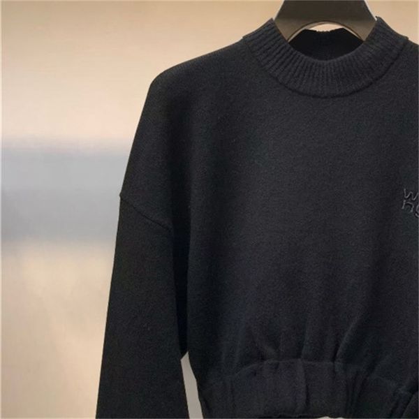 sweater 2021 autumn and winter loose round neck pullover black all-match short women 5xew, White;black
sweater 2021 autumn and winter loose round neck pullover black all-match short women 5xew, White;black