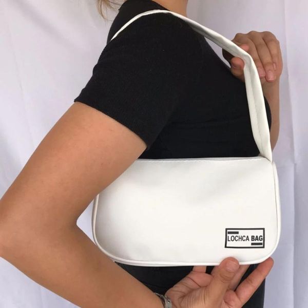 evening bags women's handbag white satin baguette hand & shoulder bag