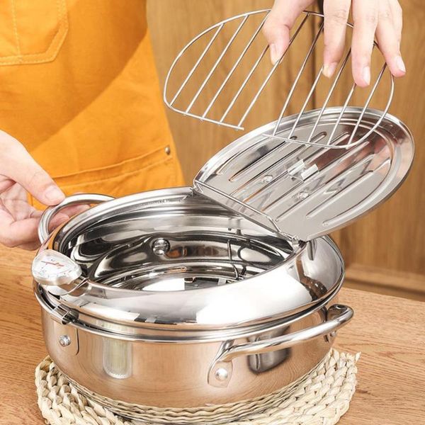pans kitchen deep frying pot tempura fryer pan temperature chicken fried control tools cooking w7q3
pans kitchen deep frying pot tempura fryer pan temperature chicken fried control tools cooking w7q3