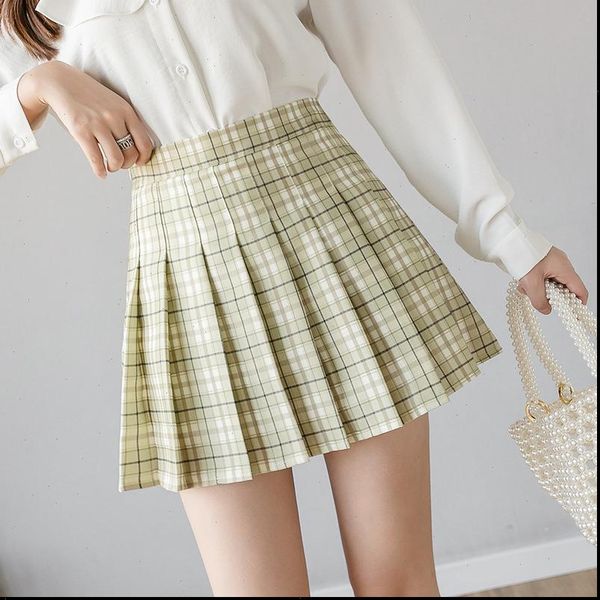 xs spring summer autumn womens skirt student girl striped pleated waist female sweet mini dance plaid black white pink
xs spring summer autumn womens skirt student girl striped pleated waist female sweet mini dance plaid black white pink