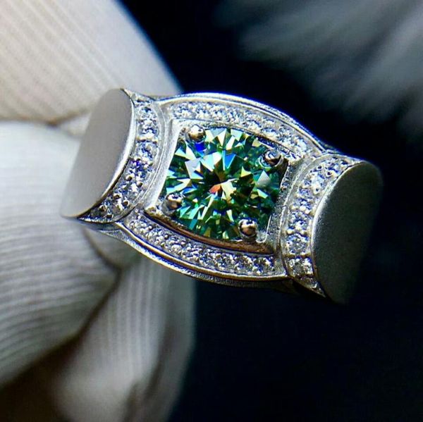 cluster rings meibapj glittering green moissanite gemstone diamond ring for men 925 sterling silver fine wedding jewelry, Golden;silver
cluster rings meibapj glittering green moissanite gemstone diamond ring for men 925 sterling silver fine wedding jewelry, Golden;silver
