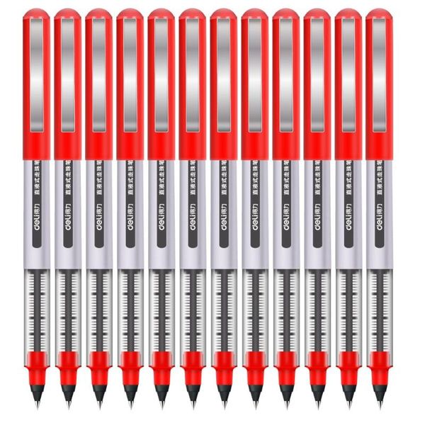 gel pens deli direct 12 piece a lot liquid ballpoint tungsten carbide beads pen student black 0.5mm s656
gel pens deli direct 12 piece a lot liquid ballpoint tungsten carbide beads pen student black 0.5mm s656