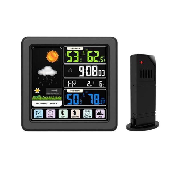 desk & table clocks multifunctional full touch screen wireless weather clock creative color indoor and outdoor temperature humidity
desk & table clocks multifunctional full touch screen wireless weather clock creative color indoor and outdoor temperature humidity