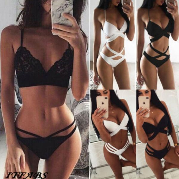 women's swimwear 2021 fashion women bikini push-up padded bra swimsuit bathing suit, White;black
women's swimwear 2021 fashion women bikini push-up padded bra swimsuit bathing suit, White;black