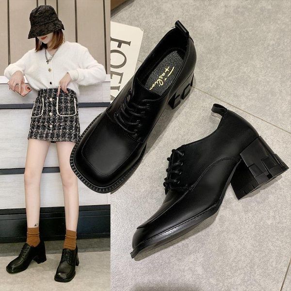 2021 women's shoes ladies platform high heels mary janes shoes high heels leather round toe lolita heel, Black
2021 women's shoes ladies platform high heels mary janes shoes high heels leather round toe lolita heel, Black