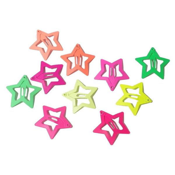 10pcs/box geometric hair accessories for girls kids fluorescent frosted paint hairpins barrettes headdress bb clip, Slivery;white
10pcs/box geometric hair accessories for girls kids fluorescent frosted paint hairpins barrettes headdress bb clip, Slivery;white
