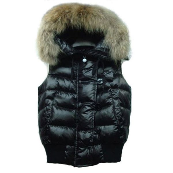 winter down vest women designers vests hooded brand sleeveless jacket warm for ladies female outerwear sale, Black;white
winter down vest women designers vests hooded brand sleeveless jacket warm for ladies female outerwear sale, Black;white