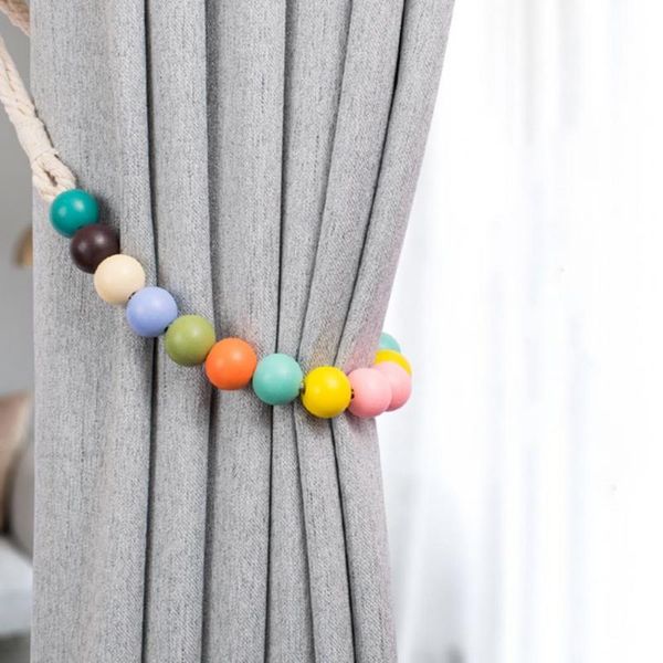 other home decor 2pcs colourful macarone wood bead curtain tieback hand weaving rope anti-skid wooden beads drape holder bedroom decoration
other home decor 2pcs colourful macarone wood bead curtain tieback hand weaving rope anti-skid wooden beads drape holder bedroom decoration