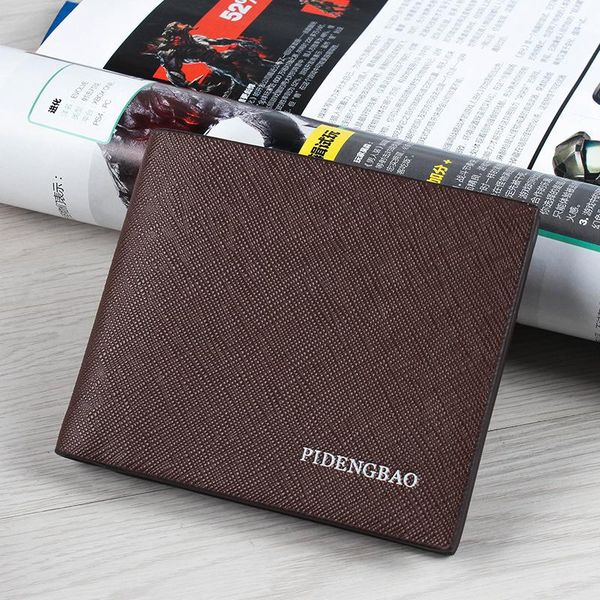 wallets pidengbao wallet wholesale men's short cross-section korean student slim cross pattern, Red;black
wallets pidengbao wallet wholesale men's short cross-section korean student slim cross pattern, Red;black