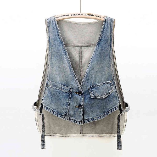 jacket vintage summer waistcoat women denim vest v-neck sleeveless jacket coat female big size loose short jeans vests chaquetas mujer, Black;brown
jacket vintage summer waistcoat women denim vest v-neck sleeveless jacket coat female big size loose short jeans vests chaquetas mujer, Black;brown