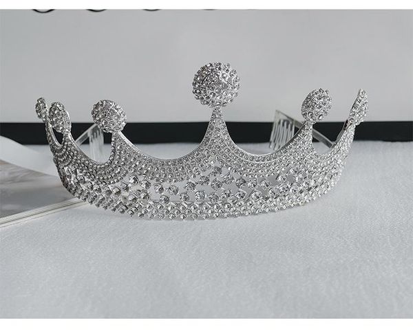 hair clips & barrettes crown ornament bridal wedding accessories simple alloy diamond-studded dress jewelry lxh, Golden;silver
hair clips & barrettes crown ornament bridal wedding accessories simple alloy diamond-studded dress jewelry lxh, Golden;silver