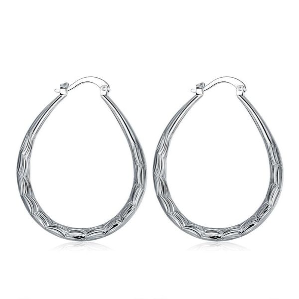 sterling silver earrings pattern u-shaped fashion woman glamour jewelry engagement gift hoop & huggie, Golden;silver
sterling silver earrings pattern u-shaped fashion woman glamour jewelry engagement gift hoop & huggie, Golden;silver