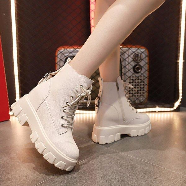 boots pu leather black high platform women fashion 2021 non-slip wear-resistant sole ankle ladies shoes
boots pu leather black high platform women fashion 2021 non-slip wear-resistant sole ankle ladies shoes