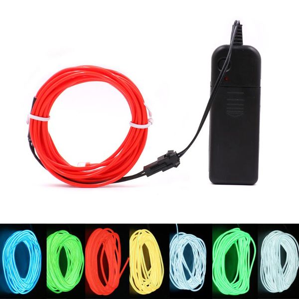 strips led el wire 1m 3m 5m 3v battery drive flexible neon light glow rope tape cable strip for party dance car decor
strips led el wire 1m 3m 5m 3v battery drive flexible neon light glow rope tape cable strip for party dance car decor