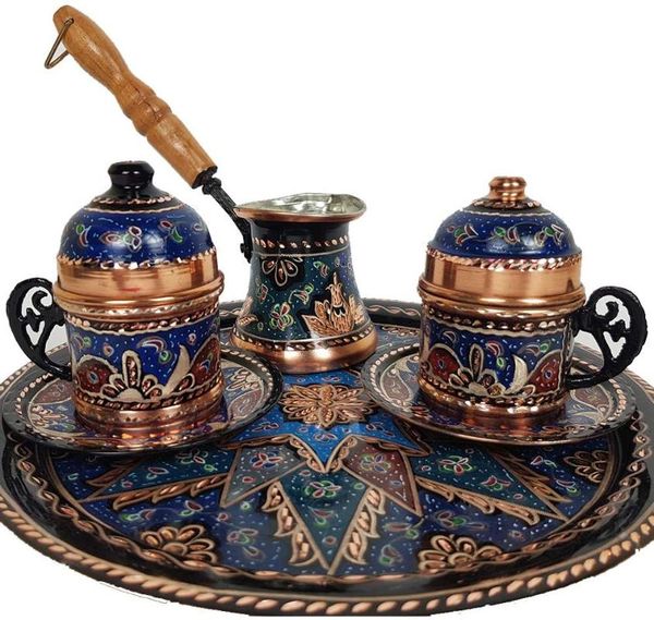 cups & saucers turkish greek arabic moroccan coffee espresso set of 2 - pot and tray with lid holder handle vintage
cups & saucers turkish greek arabic moroccan coffee espresso set of 2 - pot and tray with lid holder handle vintage