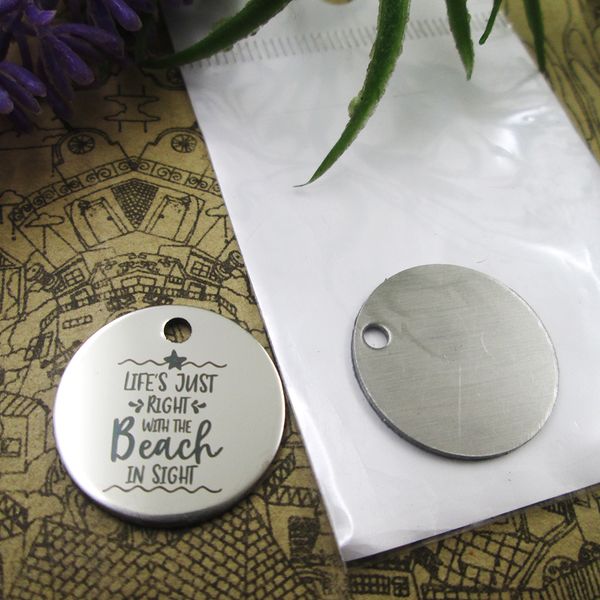 40pcs--stainless steel charms"life's just right with the beach in sight" more style choosing diy pendants fo necklace, Bronze;silver
40pcs--stainless steel charms"life's just right with the beach in sight" more style choosing diy pendants fo necklace, Bronze;silver