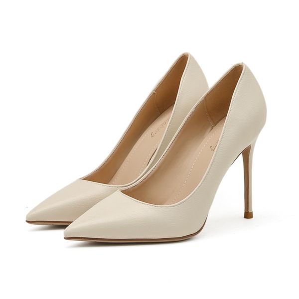 autumn high heels thin heel pointed shallow mouth soft leather profsional work sho fashion solid color single, Black
autumn high heels thin heel pointed shallow mouth soft leather profsional work sho fashion solid color single, Black