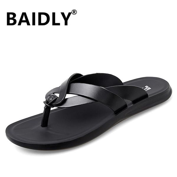 brand men's flip flops leather luxury slippers beach casual sandals summer for men fashion black shoes zapatillas hombre
brand men's flip flops leather luxury slippers beach casual sandals summer for men fashion black shoes zapatillas hombre