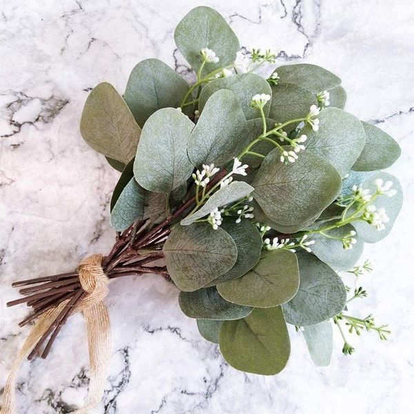 5pcs artificial eucalyptus leaves branches plants fakes wedding home decoration accessories stems eucalipto decorative flowers & wreaths
5pcs artificial eucalyptus leaves branches plants fakes wedding home decoration accessories stems eucalipto decorative flowers & wreaths