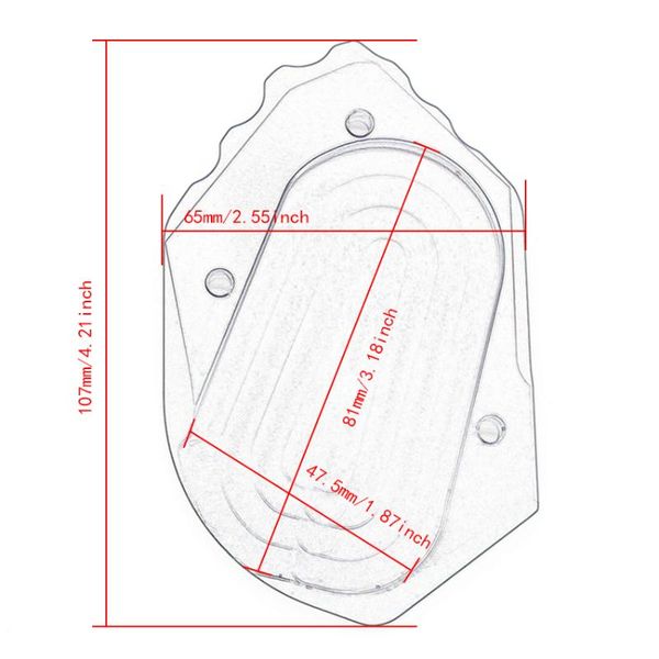 other motorcycle parts side stand enlarge plate kickstand extension for r1200gs adventure 2021-2021 (not fit lc)
other motorcycle parts side stand enlarge plate kickstand extension for r1200gs adventure 2021-2021 (not fit lc)