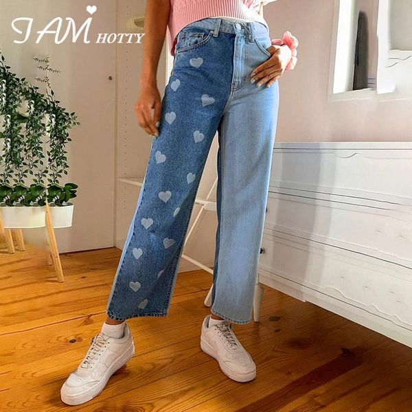 women's jeans y2k aesthetic heart painted patchwork capri pants women harajuku high waist baggy mom denim trousers straight 90s iamty, Blue
women's jeans y2k aesthetic heart painted patchwork capri pants women harajuku high waist baggy mom denim trousers straight 90s iamty, Blue