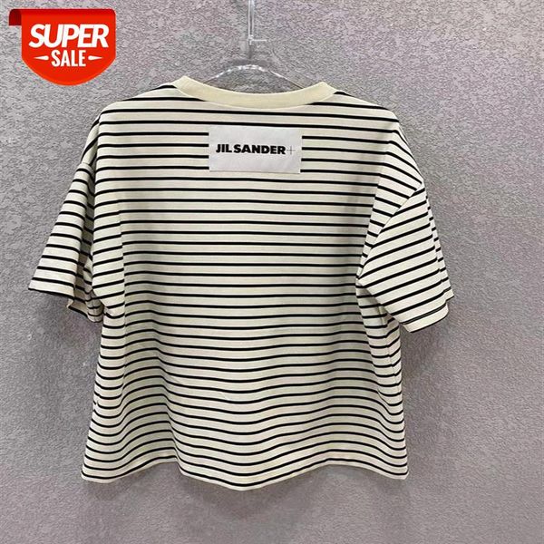 streetwear men jil letter logo printed striped round neck short-sleeved t-shirt #ys2x, White;black
streetwear men jil letter logo printed striped round neck short-sleeved t-shirt #ys2x, White;black