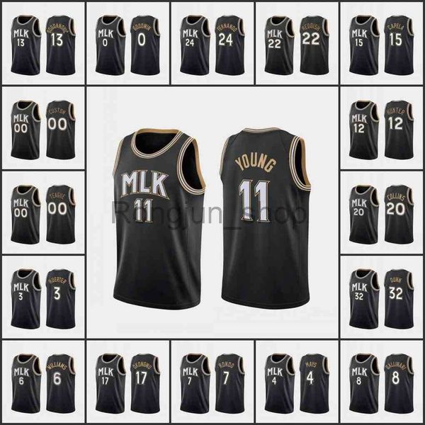 2021-22 75th anniversary printed mens basketball atlanta trae young clint capela de'andre hunter john collins bogdan bogdanovic custom, Black
2021-22 75th anniversary printed mens basketball atlanta trae young clint capela de'andre hunter john collins bogdan bogdanovic custom, Black