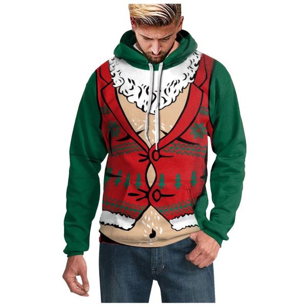 men's hoodies & sweatshirts ugly christmas men winter funny design xmas hooded sweatshirt pullover long sleeve male clothing, Black
men's hoodies & sweatshirts ugly christmas men winter funny design xmas hooded sweatshirt pullover long sleeve male clothing, Black