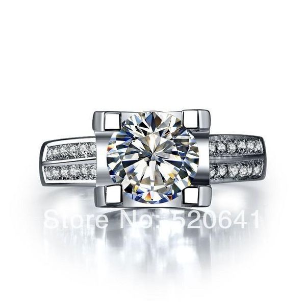 cluster rings 1ct round cut luxury diamond ring for women bridal anniversary platinum 950, Golden;silver
cluster rings 1ct round cut luxury diamond ring for women bridal anniversary platinum 950, Golden;silver