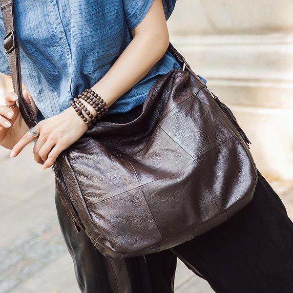 evening bags guangzhou layer cowhide women's bag fashion tassel single shoulder oblique span large simple and generous
evening bags guangzhou layer cowhide women's bag fashion tassel single shoulder oblique span large simple and generous