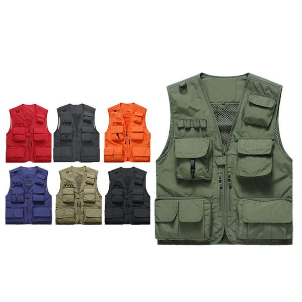 outdoor fishing vests quick dry breathable multi pocket mesh jackets pography hiking vest army green fish men's, Black;white
outdoor fishing vests quick dry breathable multi pocket mesh jackets pography hiking vest army green fish men's, Black;white