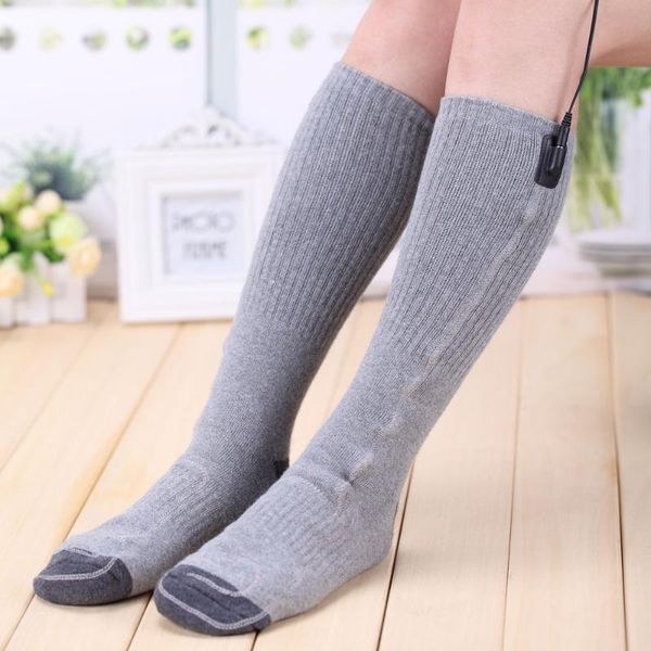 sports socks high tube gray eur 38-44 men & women cotton heated removable usb heat electric warm feet in winter, Black
sports socks high tube gray eur 38-44 men & women cotton heated removable usb heat electric warm feet in winter, Black