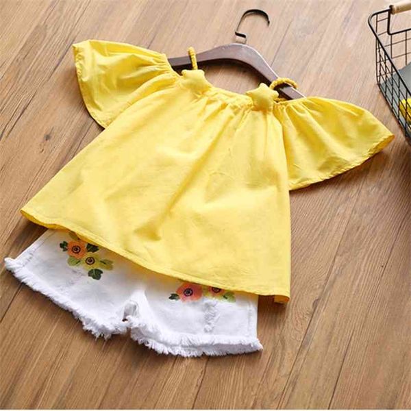 summer suit children's clothing kids clothes girls short 2pcs sets for children 2-6 years 210528, White
summer suit children's clothing kids clothes girls short 2pcs sets for children 2-6 years 210528, White