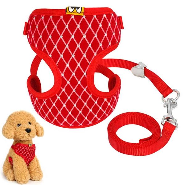 cat collars & leads harness and leash set rhinestone kitten puppy dogs jacket mesh breathable pet clothes for small chihuahua yorkies
cat collars & leads harness and leash set rhinestone kitten puppy dogs jacket mesh breathable pet clothes for small chihuahua yorkies