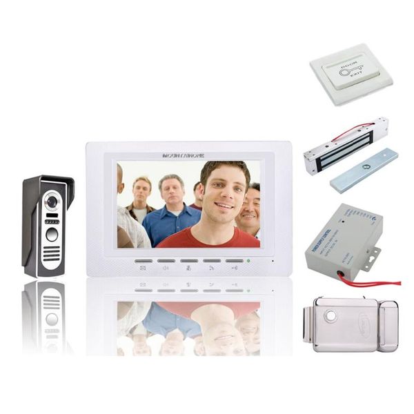 home security 7 inch video door phone doorbell intercom kit 1-camera 1-monitor night vision+electronic locks set phones
home security 7 inch video door phone doorbell intercom kit 1-camera 1-monitor night vision+electronic locks set phones